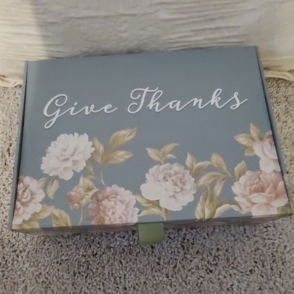 NWT  DECORATIVE BOX  AND PILLOW - Picture 2 of 4